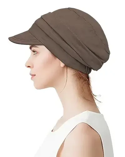 Alnorm Super Soft Breathable Viscose Slouch Hat Oversized Baseball Cap for Women - ALNORM (1)