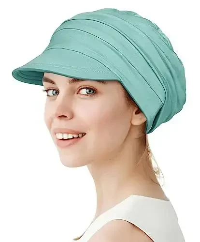 Alnorm Super Soft Breathable Viscose Slouch Hat Oversized Baseball Cap for Women - 1