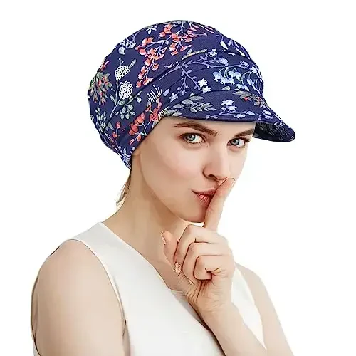 Alnorm Super Soft Breathable Viscose Slouch Hat Oversized Baseball Cap for Women - 1