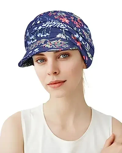 Alnorm Super Soft Breathable Viscose Slouch Hat Oversized Baseball Cap for Women - 3