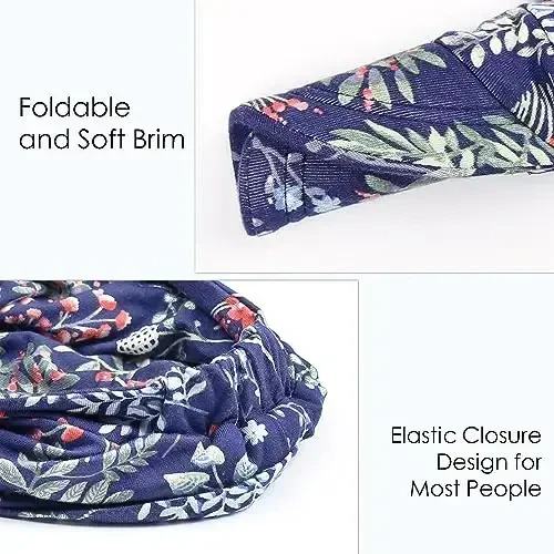 Alnorm Super Soft Breathable Viscose Slouch Hat Oversized Baseball Cap for Women - 5