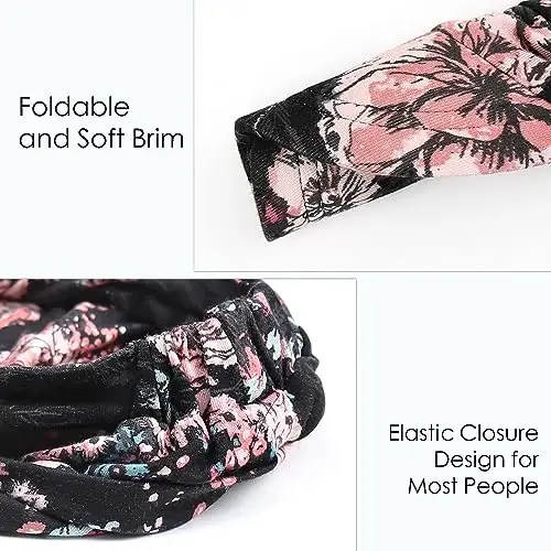 Alnorm Super Soft Breathable Viscose Slouch Hat Oversized Baseball Cap for Women - 5