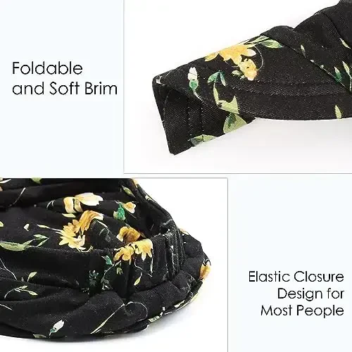 Alnorm Super Soft Breathable Viscose Slouch Hat Oversized Baseball Cap for Women - 5