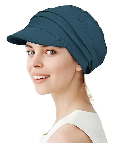 Alnorm Super Soft Breathable Viscose Slouch Hat Oversized Women uchun beysbol kepkasi - 1