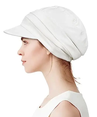 Alnorm Super Soft Nafas oladigan Viscose Slouch Shlyapa Ayollar uchun katta o'lchamli beysbol kepkasi - ALNORM (1)