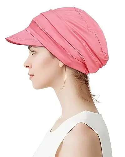 Alnorm Super Soft Nafas oladigan Viskoza Slouch Shlyapa Ayollar uchun katta hajmli beysbol kepkasi - 4