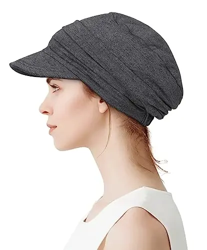 Alnorm Super Soft Nafas Oluvchi Viskoza Shapka Ayollar uchun Katta O'lchamli Beysbol Kepkasi - ALNORM (1)
