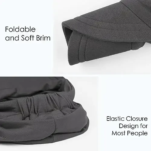 Alnorm Super Soft Nafas Oluvchi Viskoza Shapka Ayollar uchun Katta O'lchamli Beysbol Kepkasi - 5