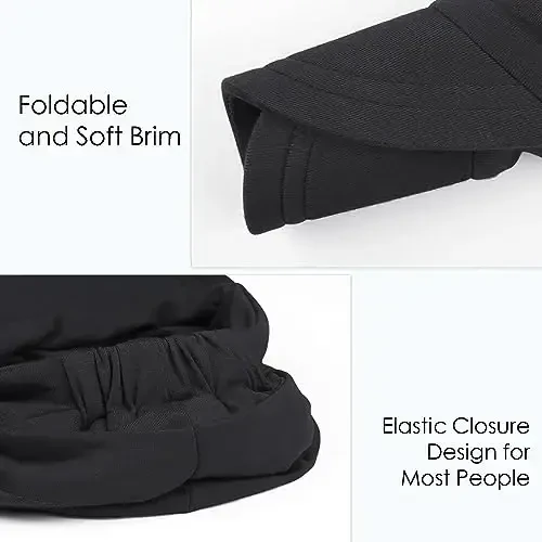 Alnorm Super Soft Breathable Viscose Slouch Hat Oversized Baseball Cap for Women - 5