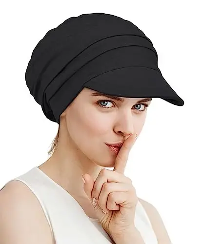 Alnorm Super Soft Breathable Viscose Slouch Hat Oversized Baseball Cap for Women - 1
