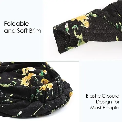 Alnorm Super Soft Breathable Viscose Slouch Hat Oversized Baseball Cap for Women - 5