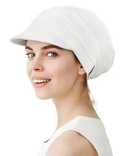 Alnorm Super Soft Breathable Viscose Slouch Hat Oversized Baseball Cap for Women 