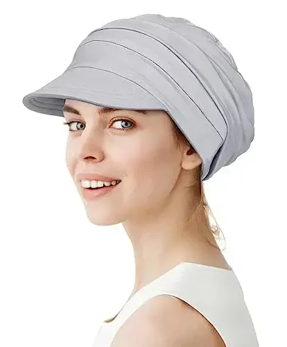 Alnorm Super Soft Breathable Viscose Slouch Hat Oversized Baseball Cap for Women 