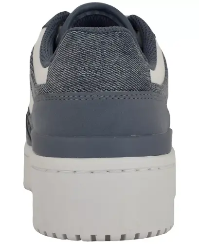 Women's Alondra Lace-Up Platform Sneakers - Dark Blue Denim/White - 3
