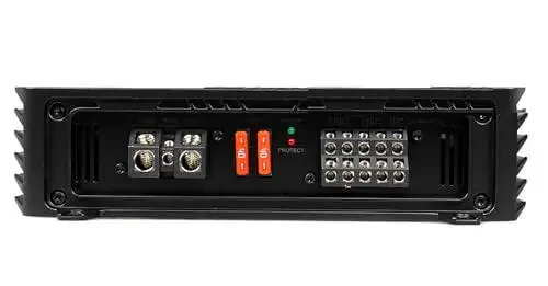 Alphasonik V1200.5 Venum Series 2400 Watts Maks 5-Kanalli Avtomobil Kuchi. Quvvat Zanjiri 4-Yo'l Himoya Tizimi Multi-Kanalli Ko'prikli A/B Klass Kuchaytirgich Masofaviy Bass Boost Boshqaruvi Tugmasi Bilan - 4