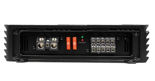 Alphasonik V1200.5 Venum Series 2400 Watts Max 5-Channel Car Amp with Power Plant Chip 4-Way Protection Circuitry Multi-Channel Bridgeable Class A/B Amp with Remote Bass Boost Control Knob Include - 4