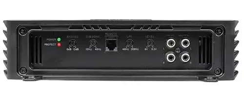 Alphasonik V1800.1D Venum Series 3600 Watts Max Monoblok Avtomobil Amplifikatori Quvvat Zavodi Chipli 4 Yo'nalishli Himoya Davri 1 Kanalli Sabvufer D Klassli Amplifikator Masofadan Bassni Kuchaytirish Tugmasi Bilan - 4