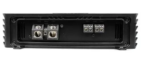 Alphasonik V3000.1D Venum Series 6000 Watts Max Monoblock Car Amp with Power Plant Chip 4-Way Protection Circuitry 1-Channel Subwoofer Class-D Amplifier with Remote Bass Boost Control Knob Included - 4
