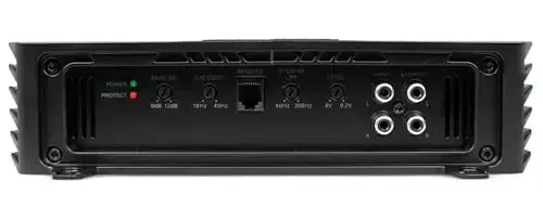 Alphasonik V3000.1D Venum Series 6000 Watts Max Monoblock Car Amp with Power Plant Chip 4-Way Protection Circuitry 1-Channel Subwoofer Class-D Amplifier with Remote Bass Boost Control Knob Included - 3
