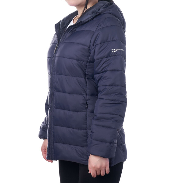 AlpineSwiss Womens Hooded Down Alternative Puffer Jacket - 2