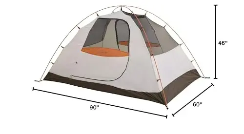 ALPS Mountaineering Lynx 2 kishilik piyoda sayohat va lager chodiri - 3