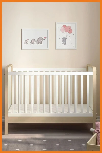 Alskvard Chaqaloq To'shagi Oq Rangli Qulay va Xavfsiz 60 x 120 sm. - 3