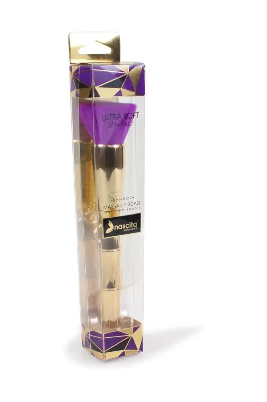 Gold Bamboo Kabuki Fondöten Fırçası -275 - 2