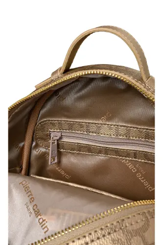 Altın Büyük Alfabe Kadın Sırt Cantası 05PO22Y1541-Altın 5 - 4