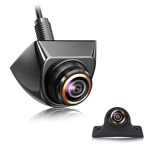 HD Backup/Front/Side View Camera, GreenYi AHD 720P Reverse Rear Cam for Car, SUV, RV, Trailer, Camper, Van, Pickup, Adjustable Fisheye Lens, 170 Degrees Viewing Angle(Black) - 1