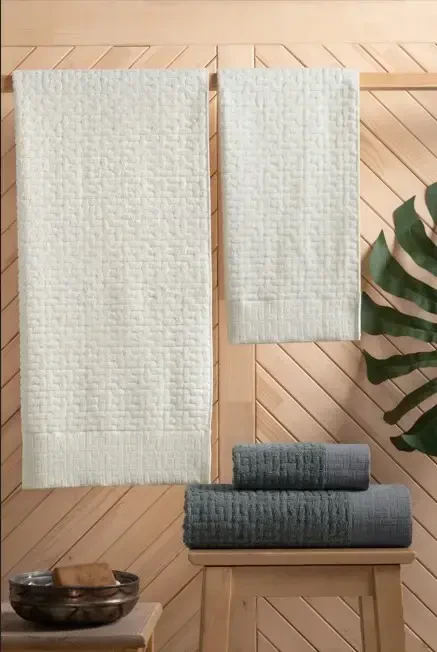 Altınbaşак Bambi Banyo Seti Antrasit Krem - 1