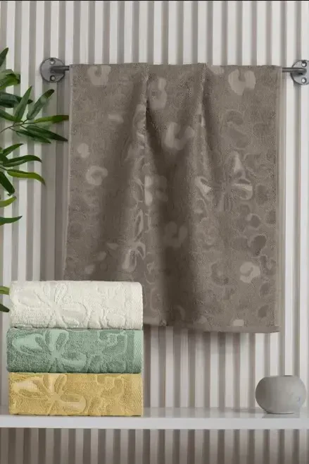 Altınbaşak Bamboo 4'lü 50x90 El Havlusu Aron V2 - MODAZONE