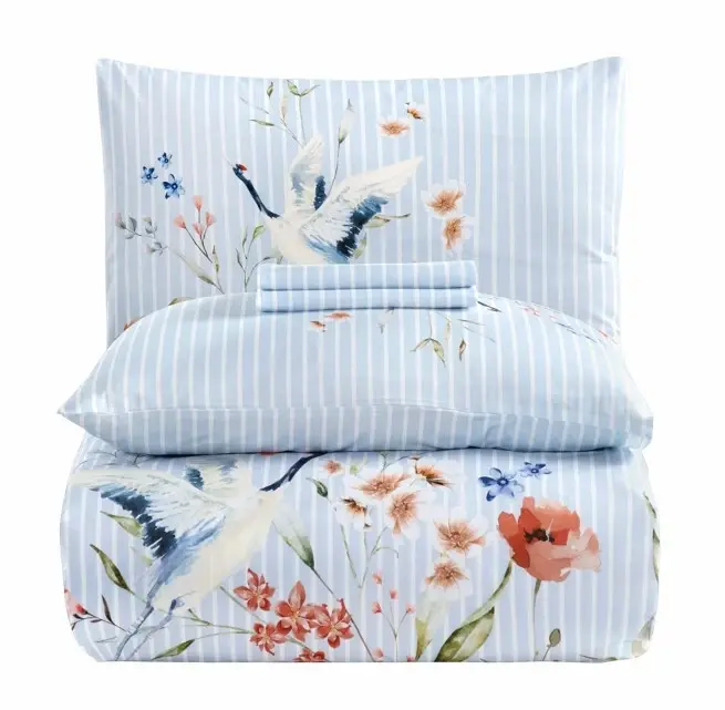 Altınbaşak Creaforce Avila Sky Double Duvet Cover Set - 4