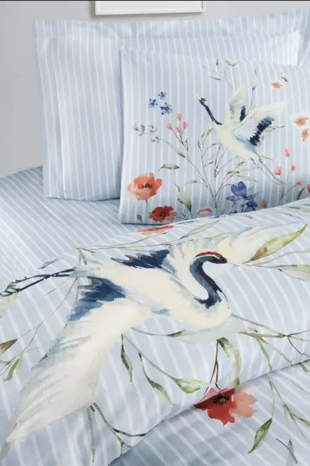 Altınbaşak Creaforce Avila Sky Двуспальный Комплект Постельного Белья - 3