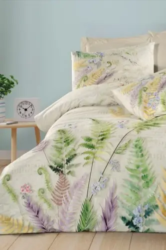 Altınbaşak Creaforce Edena Sand Double Duvet Cover Set - 5