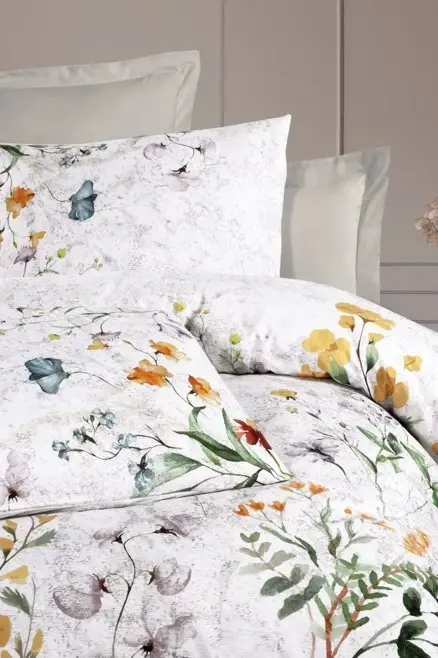 Altınbaşak Creaforce Fiora Marble Double Duvet Cover Set - 2