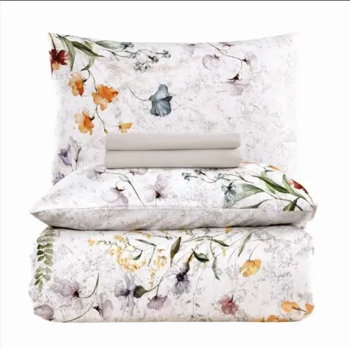 Altınbaşak Creaforce Fiora Marble Double Duvet Cover Set - 4