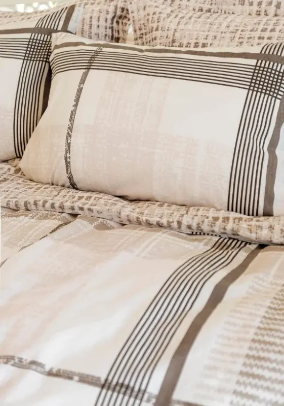 Altınbaşak Creaforce Foster Marble Double Duvet Cover Set - 4