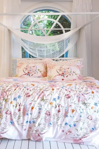 Altınbaşak Creaforce Gwen Anew Double Size Ranforce Duvet Cover Set - 1