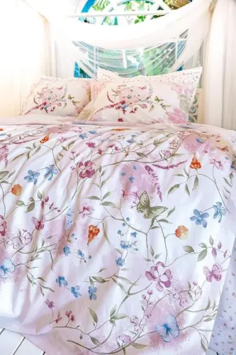Altınbaşak Creaforce Gwen Anew Double Size Ranforce Duvet Cover Set - NEVRESIMDUNYASI (1)