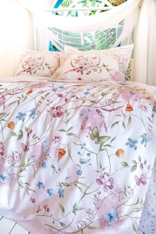 Altınbaşak Creaforce Gwen Anew Double Size Ranforce Duvet Cover Set - 2