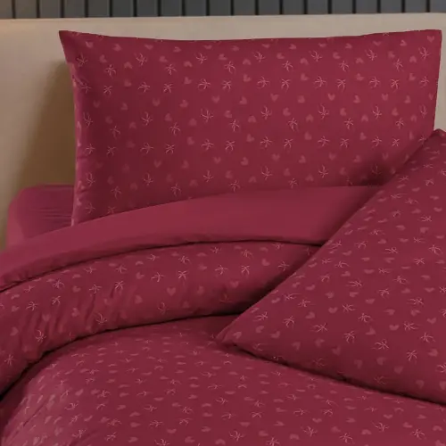 Altınbaşak Creaforce Prive Cherry Çift Kişilik Nevresim Takımı - NEVRESIMDUNYASI (1)