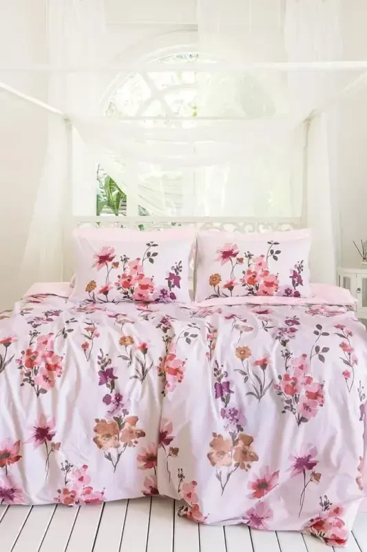 Altınbaşak Creaforce Raina Anew Double Duvet Cover Set - NEVRESIMDUNYASI