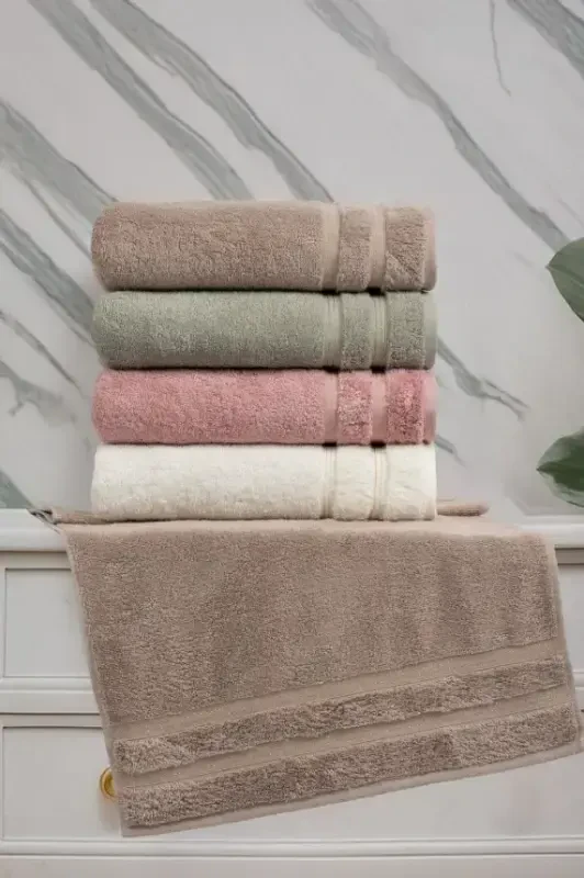 Altınbaşak Jacquard 4-piece 50x90 Hand Towel Maddy - NEVRESIMDUNYASI