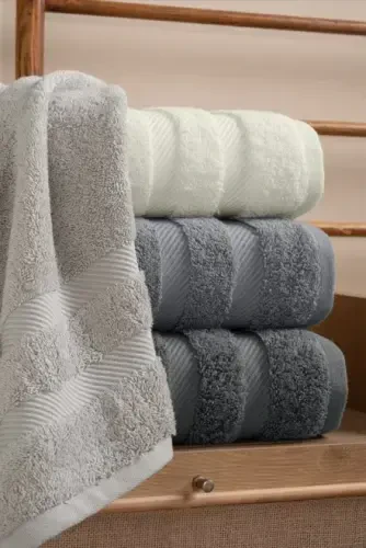 Altınbaşak Jacquard 4-Piece 50x90 Hand Towel Nori V2 - NEVRESIMDUNYASI (1)