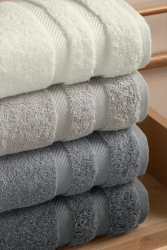 Altınbaşak Jacquard 4-Piece 50x90 Hand Towel Nori V2 - 3