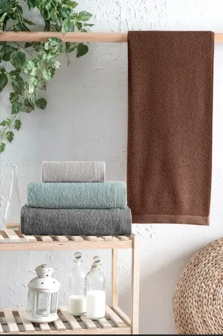 Altınbaşak Jacquard 4-piece 70x140 Bath Towel Astor V1 - 1