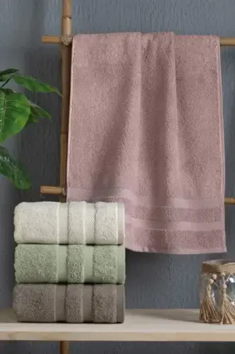 Altınbaşak Jacquard 4'lü 50x90 El Havlusu Nori - 1