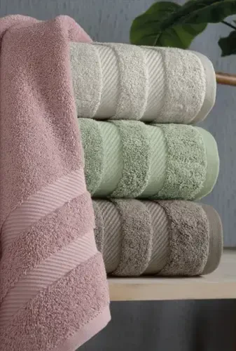 Altınbaşak Jacquard 4'lü 50x90 El Havlusu Nori - NEVRESIMDUNYASI (1)