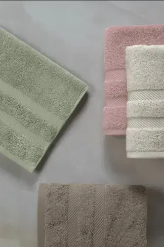 Altınbaşak Jacquard 4'lü 50x90 El Havlusu Nori - 4