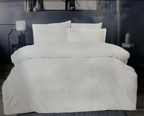 Altınbaşak Jacquard Satin Double Bed Linen Set Minna Arcane - 2